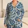 Blue Mandala Floral Motifs for Relaxed Coastal Evenings and Weekend Lounge Style Satin Pajamas Set - 1