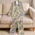 Watercolor Iris Blooms for Relaxed Coastal Getaways and Garden-Inspired Summer Style Satin Pajamas Set - 5