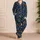 Pinecones, Winter Berries and Evergreen Sprigs for Cozy Holiday Nights and Cabin Escapes Satin Pajamas Set - 4