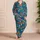Lobster And Crab Ocean Reef For Coastal Getaways And Relaxed Summer Living By The Sea Satin Pajamas Set - 4