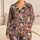 Tropical Parrot And Pineapple Florals For Island Getaways And Relaxed Summer Lounging Satin Pajamas Set - 1