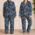 Silver Palm Fronds for Relaxed Tropical Getaways and Coastal Summer Lounging at Home Satin Pajamas Set - 2