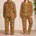 Badger Hedgehog Squirrel Woodland Animals for Cozy Autumn Nature Lovers Satin Pajamas Set - 2