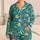 Tropical Reef Fish and Coral for Sunny Coastal Escapes and Relaxed Island Living Satin Pajamas Set - 1