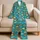 Tropical Reef Fish and Coral for Sunny Coastal Escapes and Relaxed Island Living Satin Pajamas Set - 5
