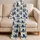 Navy Octopus Ocean Motifs for Relaxed Coastal Getaways and Summer Escapes Satin Pajamas Set - 5