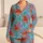 Red Octopus and Pink Coral Ocean Motifs for Tropical Escapes and Summer Relaxation Satin Pajamas Set - 1