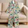 Tropical Flamingos, Pineapples And Watermelons For Relaxed Summer Beach Getaways Satin Pajamas Set - 5