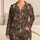 Antlered Skull And Stars And Stripes For Summer Camping, Fishing And Outdoor Adventures Satin Pajamas Set - 1