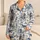 Navy Octopus and Sea Life for Coastal Getaways and Relaxed Ocean-Inspired Living Satin Pajamas Set - 1