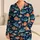 Playful Ocean Fish and Starfish for Relaxed Coastal Summer Evenings at Home Satin Pajamas Set - 1
