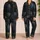 Armored Fantasy Mask Motifs For Bold Lounge Style And Weekend Relaxation Satin Pajamas Set - 2