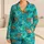 Sea Turtle Lagoon Waters for Relaxed Coastal Getaways and Thoughtful Gifts for Ocean Lovers Satin Pajamas Set - 1