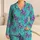 Purple Octopus Ocean Motifs for Tropical Getaways and Relaxed Coastal Living at Home Satin Pajamas Set - 1