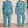 Purple Octopus Ocean Motifs for Tropical Getaways and Relaxed Coastal Living at Home Satin Pajamas Set - 2