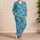 Purple Octopus Ocean Motifs for Tropical Getaways and Relaxed Coastal Living at Home Satin Pajamas Set - 4