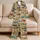 Vintage Route 66 Classic Cars for Cozy Road Trip Nights and Retro Americana Fans Satin Pajamas Set - 5