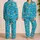 Straw Hat Sharks And Turquoise Waves For Sunny Coastal Getaways And Ocean Lovers Satin Pajamas Set - 2