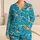 Straw Hat Sharks And Turquoise Waves For Sunny Coastal Getaways And Ocean Lovers Satin Pajamas Set - 1