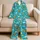 Tropical Fish And Volleyballs For Sunny Beach Days And Relaxed Summer Lounging Satin Pajamas Set - 5
