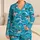 Sunglasses Sharks And Turquoise Waves For Playful Tropical Beach Days Satin Pajamas Set - 1