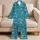 Sharks and Tropical Fish Undersea Scene for Coastal Getaways and Relaxed Summer Days Satin Pajamas Set - 5