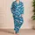 Japanese Ocean Waves in Deep Blue for Relaxed Coastal Getaways and Summer Escapes Satin Pajamas Set - 4
