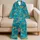 Vibrant Sea Turtles Over Coral Reefs for Coastal Relaxation and Tropical Nature Lovers Satin Pajamas Set - 5