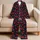 Bright Red Cherries for Tropical Getaways, Summer Lounging and Playful Beach Days Satin Pajamas Set - 5