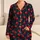 Bright Red Cherries for Tropical Getaways, Summer Lounging and Playful Beach Days Satin Pajamas Set - 1