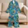 Tropical Reef Fish and Coral for Coastal Getaways and Relaxed Island Living Escapes Satin Pajamas Set - 5