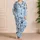 King Penguin Gathering for Cozy Arctic Evenings and Nature Lovers Satin Pajamas Set - 4