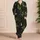 Pixelated Green Snake Motifs for Retro Arcade Nights and Relaxed Weekend Style Satin Pajamas Set - 4