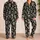 Hand Drawn Mushrooms for Playful Summer Lounging and Beach Getaways Satin Pajamas Set - 2