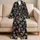 Colorful Mushroom Constellations for Cozy Nighttime Lounging and Relaxed Weekends Satin Pajamas Set - 5
