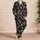 Colorful Mushroom Constellations for Cozy Nighttime Lounging and Relaxed Weekends Satin Pajamas Set - 4