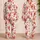 Red Lobster Coastal Style For Summer Fishing And Beach Getaways Satin Pajamas Set - 2