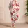 Red Lobster Coastal Style For Summer Fishing And Beach Getaways Satin Pajamas Set - 4