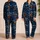 Haunted Cabin And Floating Skulls For Spooky Halloween Nights And Cozy Gothic Evenings Satin Pajamas Set - 2