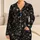 Midnight Stars And Amber Smoke For Party Nights And Cozy Lounging Gifts For Him Satin Pajamas Set - 1