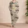 Vintage Sailing Ships for Coastal Summer Escapes and Beach Vacation Style Satin Pajamas Set - 4