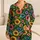Rainbow Sunflower Blooms for Cozy Autumn Lounging and Relaxed Weekend Home Comfort Satin Pajamas Set - 1