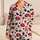 Red Lips and Cat-Eye Sunglasses for Playful Lounging and Relaxed Weekends Satin Pajamas Set - 1