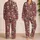 Skull and Rose Motif for Cozy Gothic Lounging and Relaxed Evenings Satin Pajamas Set - 2