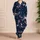 Bald Eagle And Golden Stars For Patriotic Lounging And Relaxed Evenings Satin Pajamas Set - 4