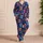 Vibrant Floral Sugar Skulls for Day of the Dead Festive Lounge and Vacation Style Satin Pajamas Set - 4