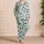 Tropical Palm Trees, Sailboats and Blue Waves for Relaxed Summer Coastal Living Style Satin Pajamas Set - 4