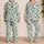 Tropical Palm Trees, Sailboats and Blue Waves for Relaxed Summer Coastal Living Style Satin Pajamas Set - 2