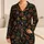 African Geometric Symbols for Relaxed Coastal Nights and Bold Weekend Lounging Style Satin Pajamas Set - 1