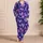Dreamy Neon Butterfly and Daisy Motifs for Colorful Summer Beachside Vacation Lounging Satin Pajamas Set - 4
